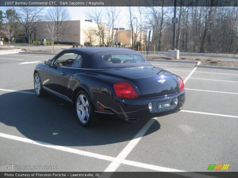 Dark Sapphire / Magnolia 2007 Bentley Continental GTC