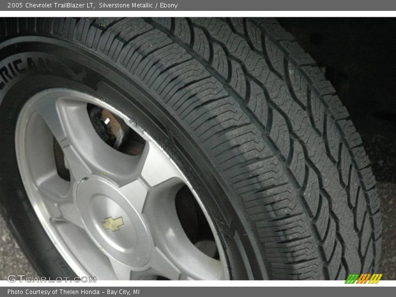 Silverstone Metallic / Ebony 2005 Chevrolet TrailBlazer LT
