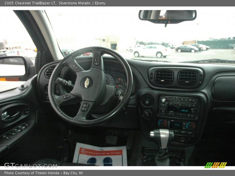 Silverstone Metallic / Ebony 2005 Chevrolet TrailBlazer LT