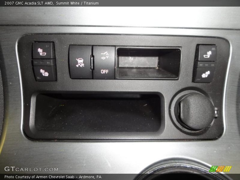 Summit White / Titanium 2007 GMC Acadia SLT AWD