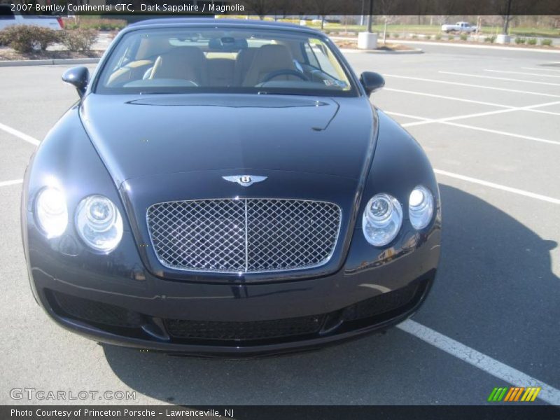 Dark Sapphire / Magnolia 2007 Bentley Continental GTC