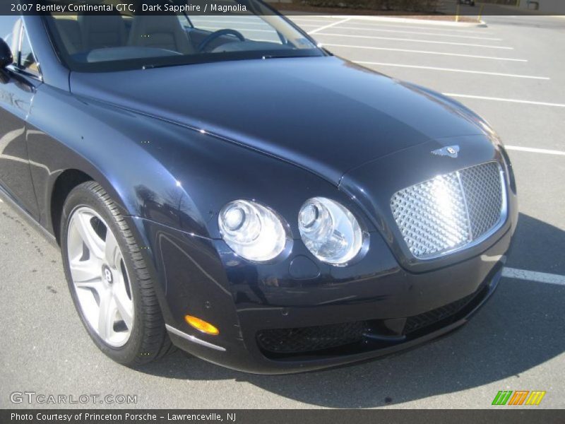 Dark Sapphire / Magnolia 2007 Bentley Continental GTC