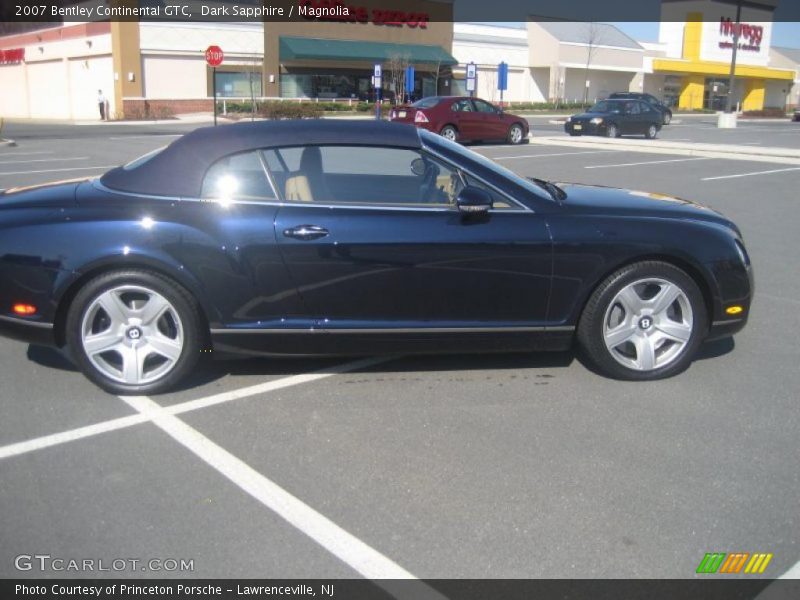 Dark Sapphire / Magnolia 2007 Bentley Continental GTC