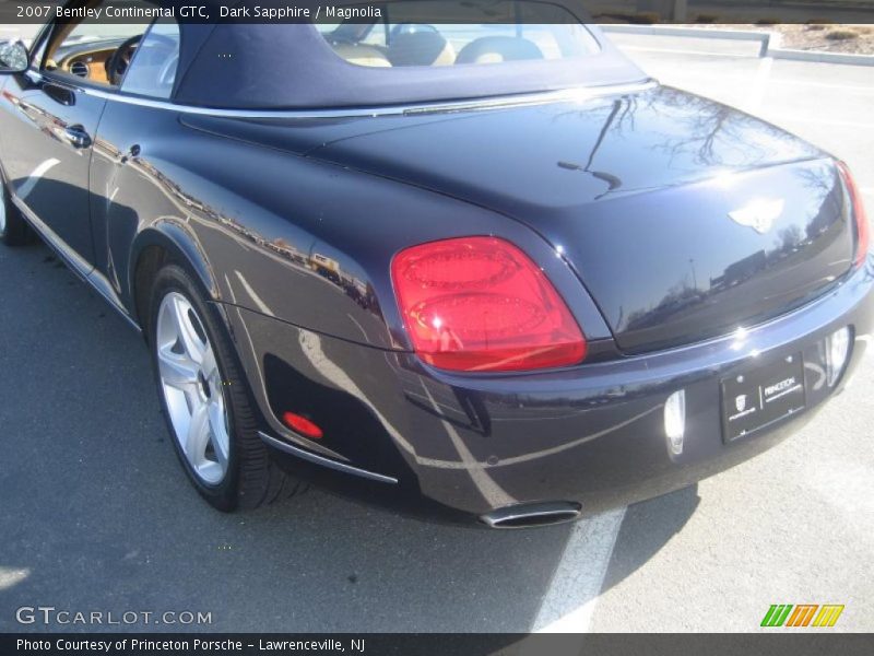 Dark Sapphire / Magnolia 2007 Bentley Continental GTC