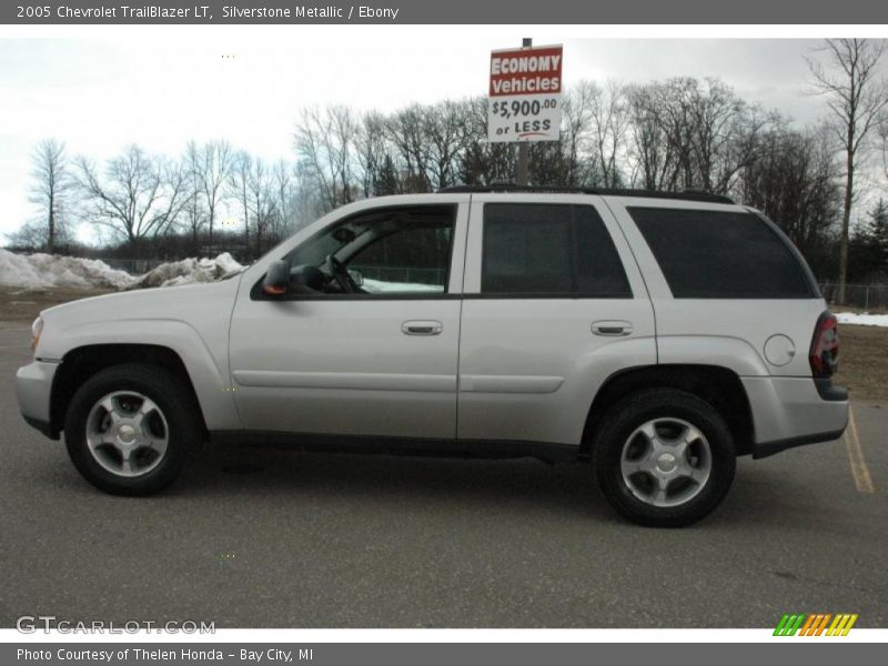 Silverstone Metallic / Ebony 2005 Chevrolet TrailBlazer LT