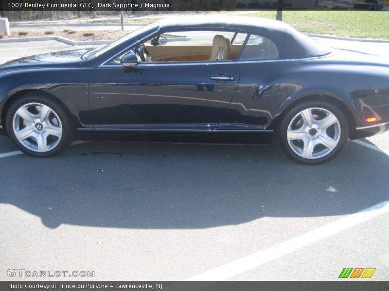 Dark Sapphire / Magnolia 2007 Bentley Continental GTC