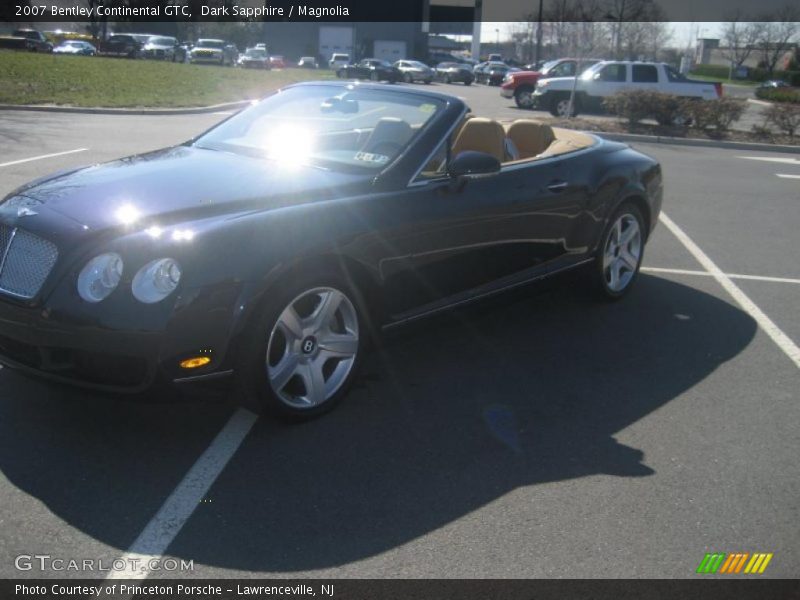 Dark Sapphire / Magnolia 2007 Bentley Continental GTC