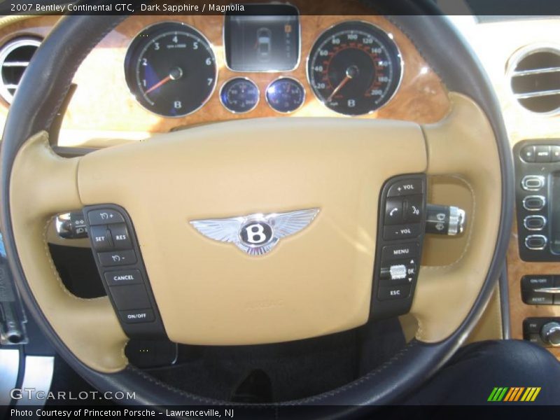 Dark Sapphire / Magnolia 2007 Bentley Continental GTC