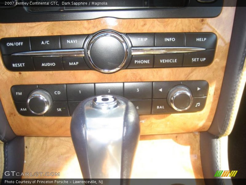 Controls of 2007 Continental GTC 