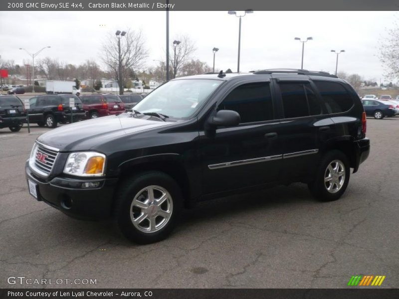 Carbon Black Metallic / Ebony 2008 GMC Envoy SLE 4x4