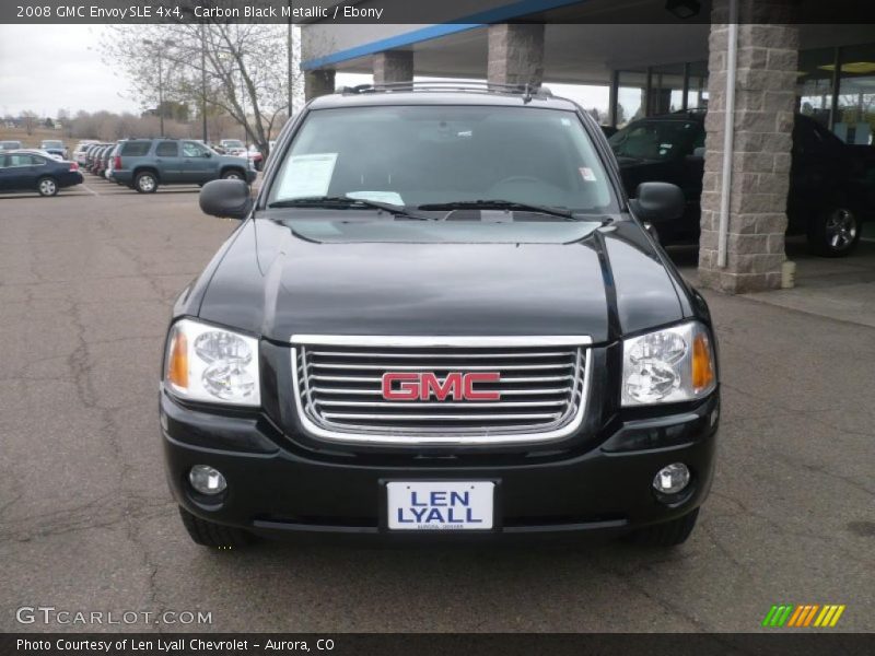 Carbon Black Metallic / Ebony 2008 GMC Envoy SLE 4x4