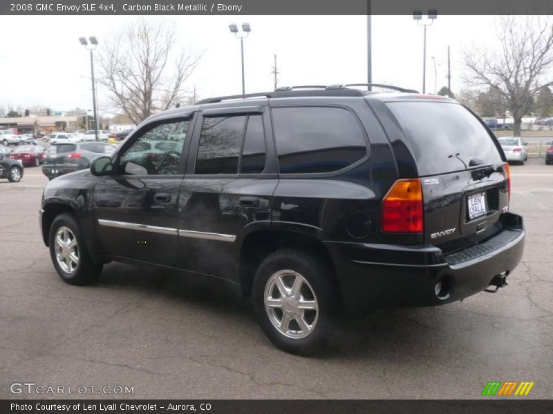 Carbon Black Metallic / Ebony 2008 GMC Envoy SLE 4x4