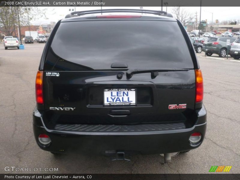 Carbon Black Metallic / Ebony 2008 GMC Envoy SLE 4x4