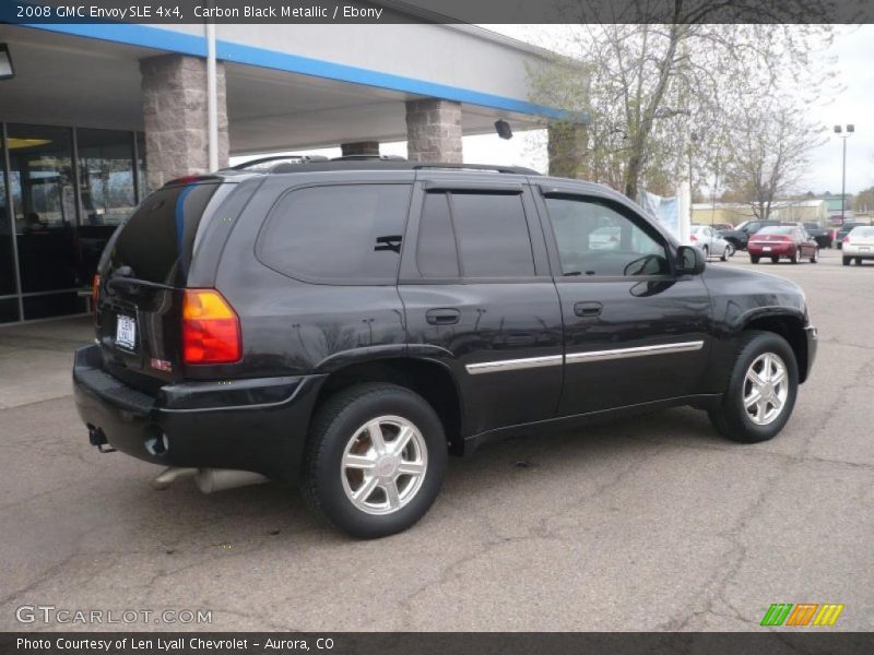 Carbon Black Metallic / Ebony 2008 GMC Envoy SLE 4x4
