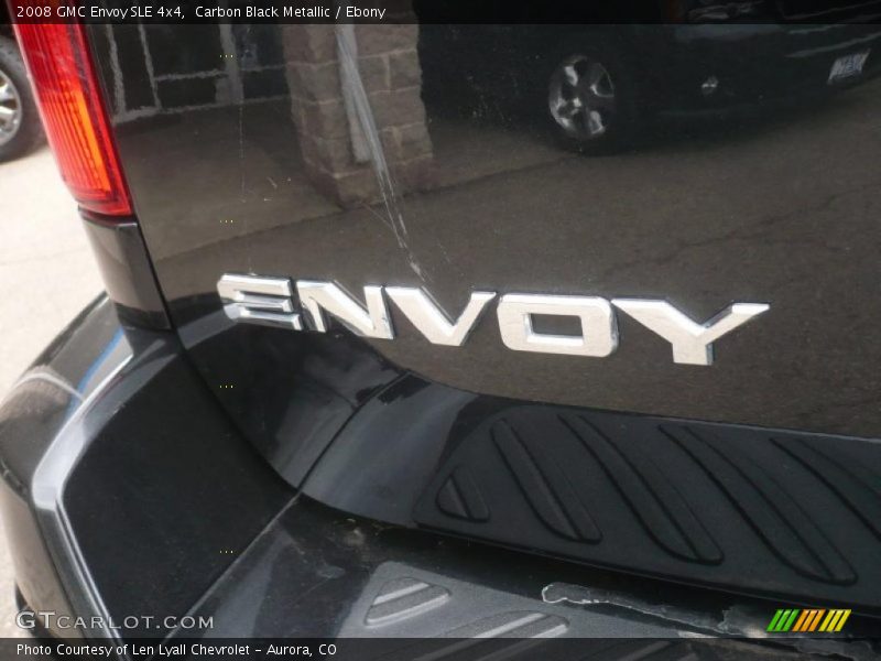 Carbon Black Metallic / Ebony 2008 GMC Envoy SLE 4x4