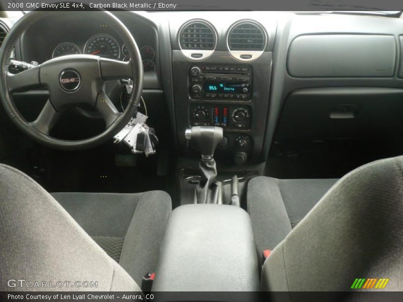 Carbon Black Metallic / Ebony 2008 GMC Envoy SLE 4x4