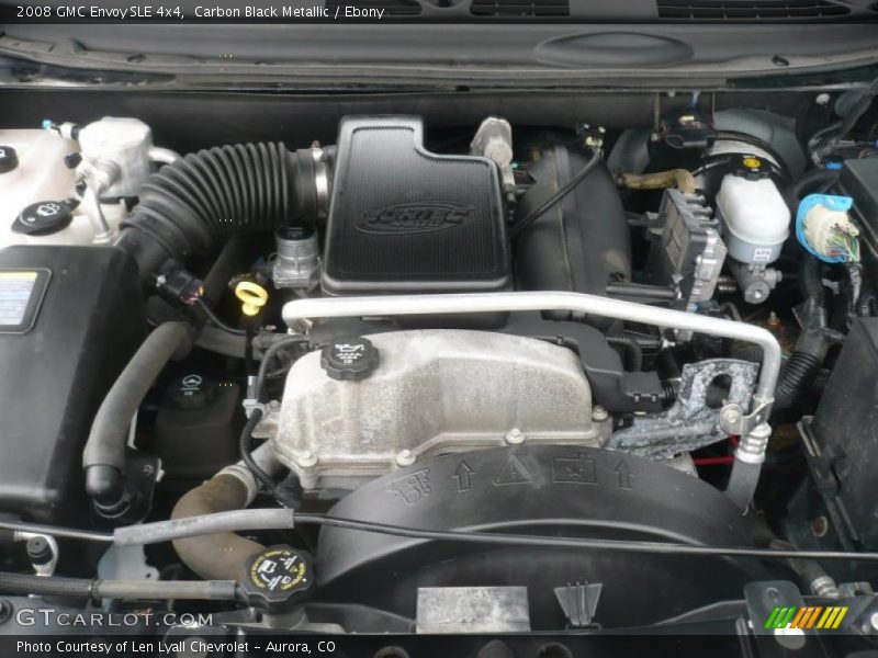 Carbon Black Metallic / Ebony 2008 GMC Envoy SLE 4x4
