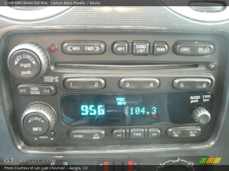 Carbon Black Metallic / Ebony 2008 GMC Envoy SLE 4x4