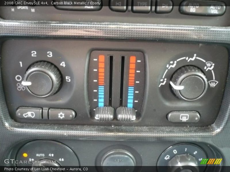 Carbon Black Metallic / Ebony 2008 GMC Envoy SLE 4x4