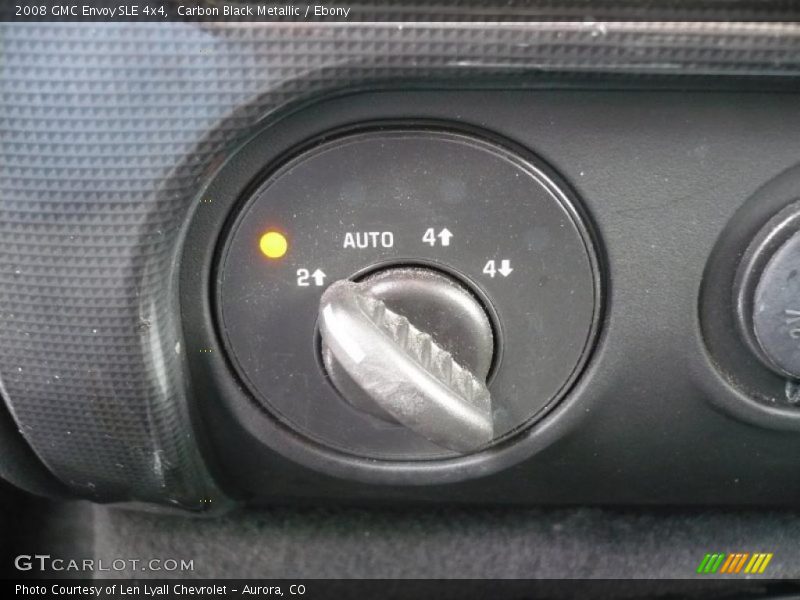 Carbon Black Metallic / Ebony 2008 GMC Envoy SLE 4x4