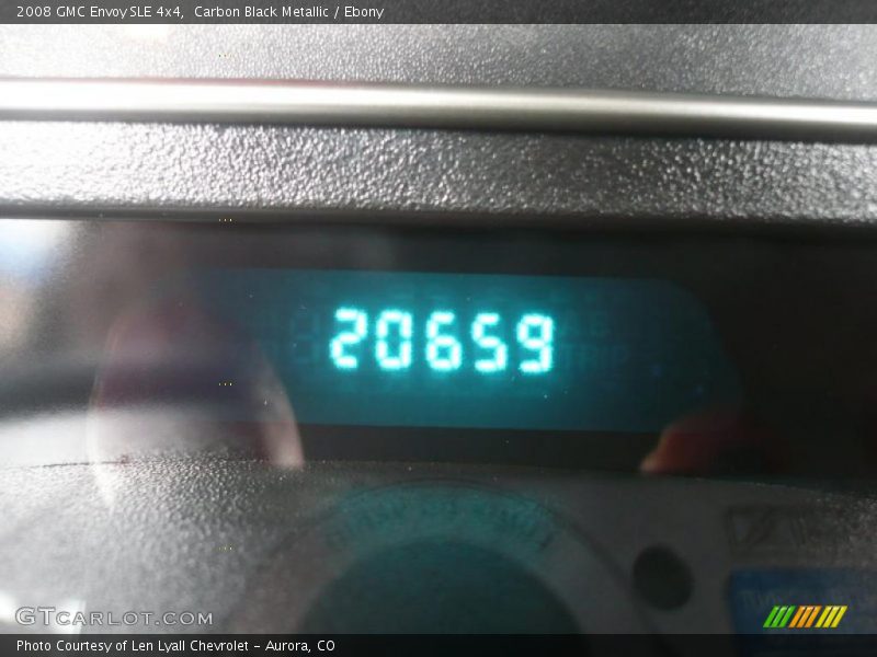 Carbon Black Metallic / Ebony 2008 GMC Envoy SLE 4x4