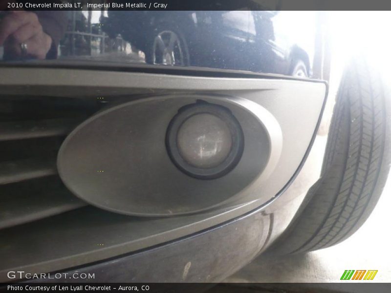 Imperial Blue Metallic / Gray 2010 Chevrolet Impala LT