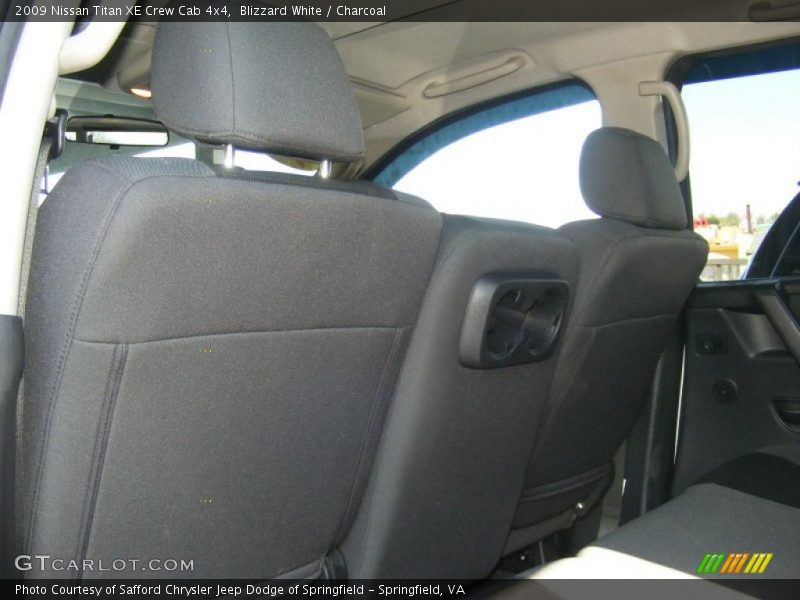 Blizzard White / Charcoal 2009 Nissan Titan XE Crew Cab 4x4