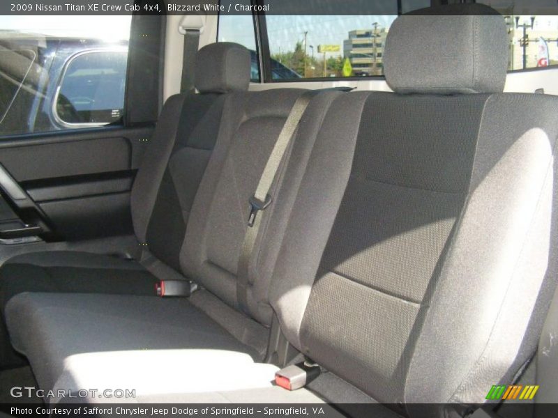 Blizzard White / Charcoal 2009 Nissan Titan XE Crew Cab 4x4
