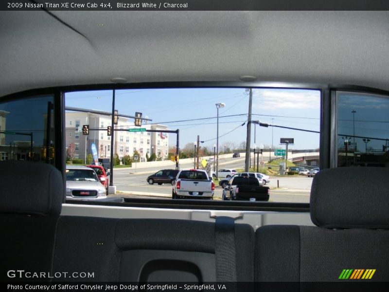 Blizzard White / Charcoal 2009 Nissan Titan XE Crew Cab 4x4