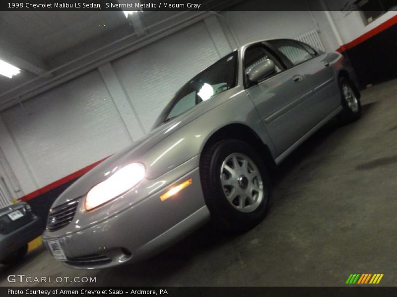 Silvermist Metallic / Medum Gray 1998 Chevrolet Malibu LS Sedan