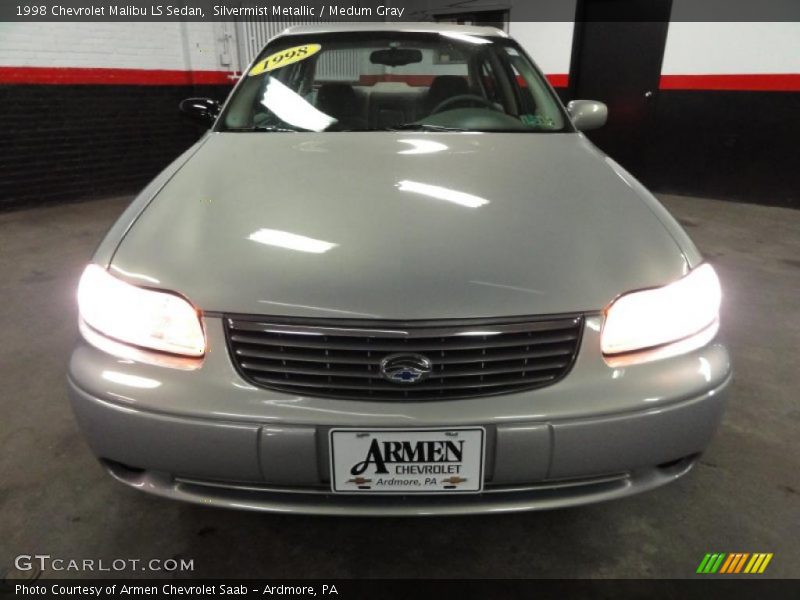 Silvermist Metallic / Medum Gray 1998 Chevrolet Malibu LS Sedan