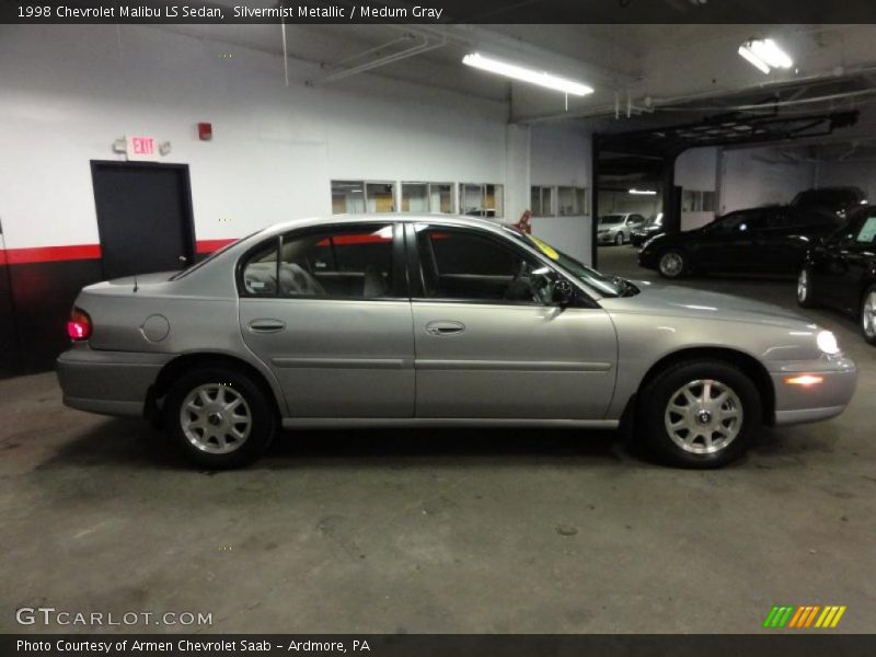 Silvermist Metallic / Medum Gray 1998 Chevrolet Malibu LS Sedan