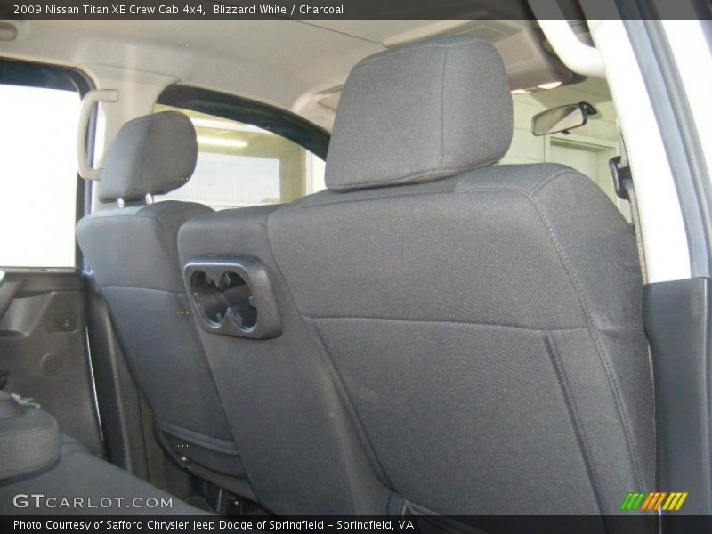 Blizzard White / Charcoal 2009 Nissan Titan XE Crew Cab 4x4