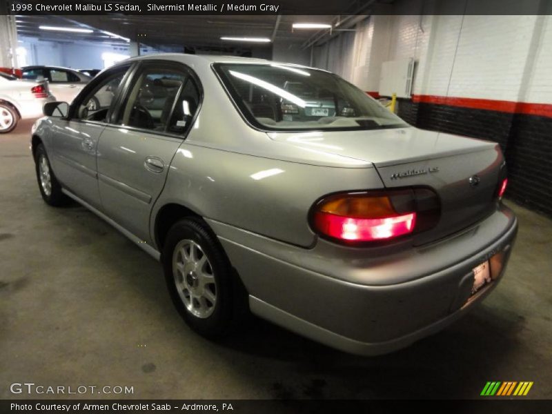 Silvermist Metallic / Medum Gray 1998 Chevrolet Malibu LS Sedan