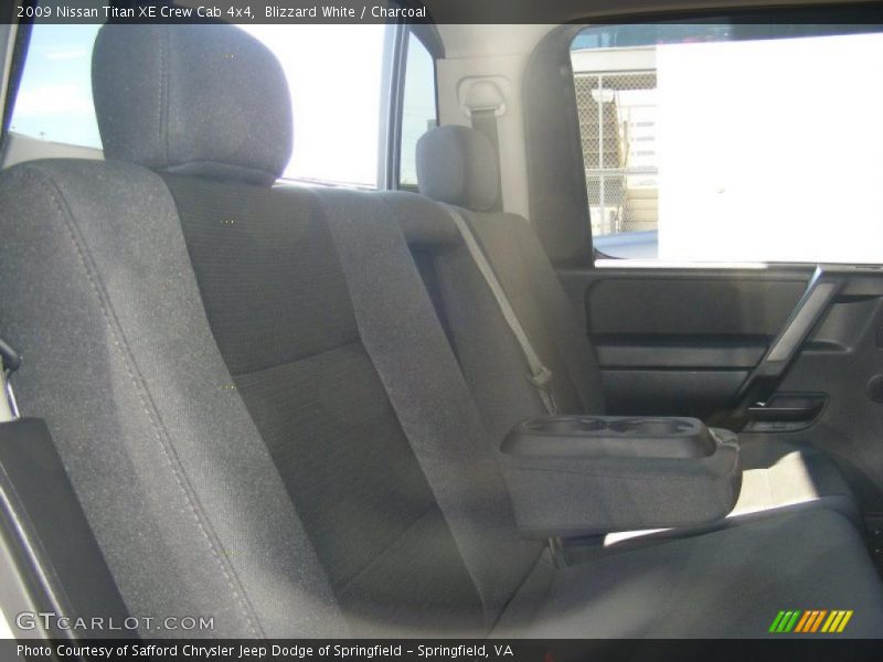 Blizzard White / Charcoal 2009 Nissan Titan XE Crew Cab 4x4