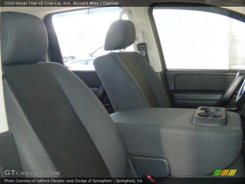 Blizzard White / Charcoal 2009 Nissan Titan XE Crew Cab 4x4