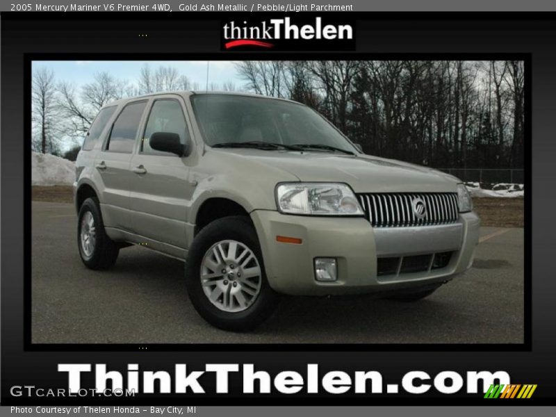 Gold Ash Metallic / Pebble/Light Parchment 2005 Mercury Mariner V6 Premier 4WD