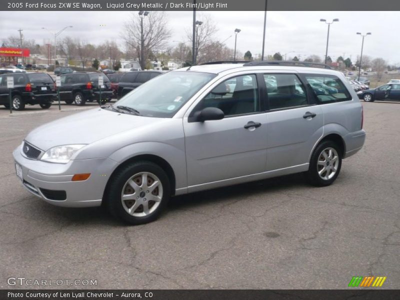 Liquid Grey Metallic / Dark Flint/Light Flint 2005 Ford Focus ZXW SE Wagon