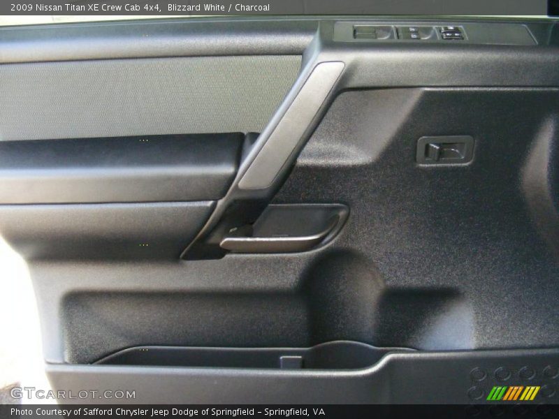 Blizzard White / Charcoal 2009 Nissan Titan XE Crew Cab 4x4
