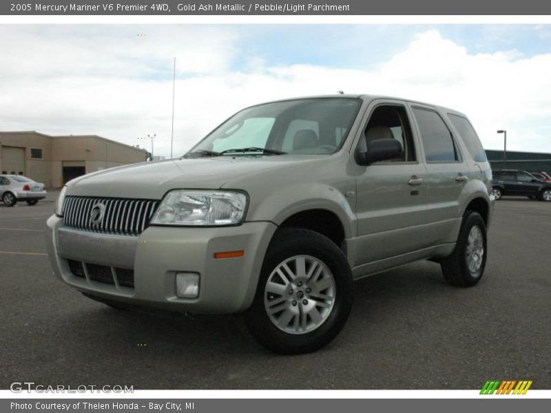 Gold Ash Metallic / Pebble/Light Parchment 2005 Mercury Mariner V6 Premier 4WD