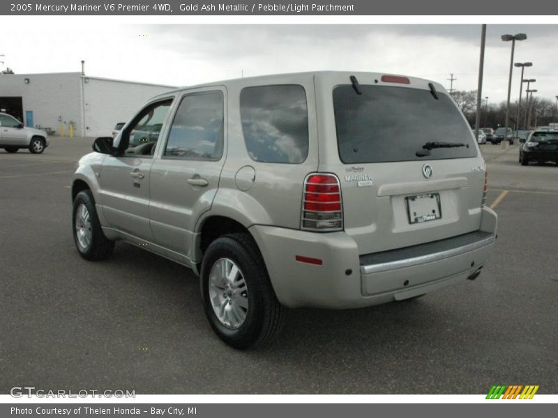 Gold Ash Metallic / Pebble/Light Parchment 2005 Mercury Mariner V6 Premier 4WD