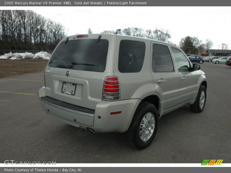 Gold Ash Metallic / Pebble/Light Parchment 2005 Mercury Mariner V6 Premier 4WD