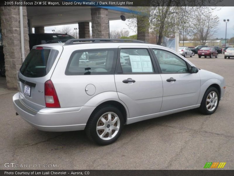 Liquid Grey Metallic / Dark Flint/Light Flint 2005 Ford Focus ZXW SE Wagon
