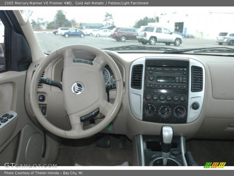 Gold Ash Metallic / Pebble/Light Parchment 2005 Mercury Mariner V6 Premier 4WD