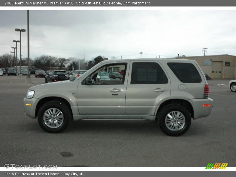 Gold Ash Metallic / Pebble/Light Parchment 2005 Mercury Mariner V6 Premier 4WD