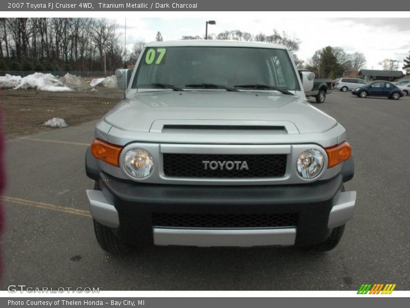 Titanium Metallic / Dark Charcoal 2007 Toyota FJ Cruiser 4WD