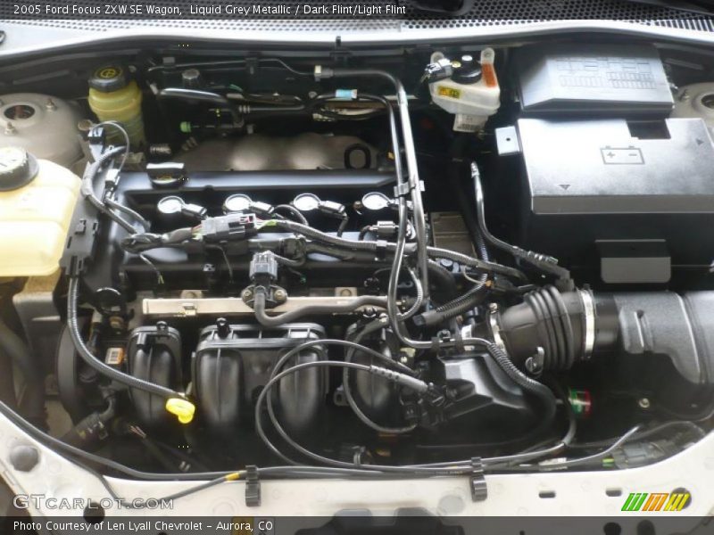 Liquid Grey Metallic / Dark Flint/Light Flint 2005 Ford Focus ZXW SE Wagon