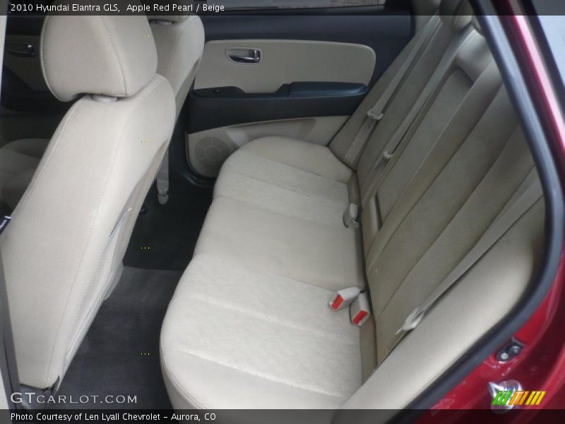 Apple Red Pearl / Beige 2010 Hyundai Elantra GLS