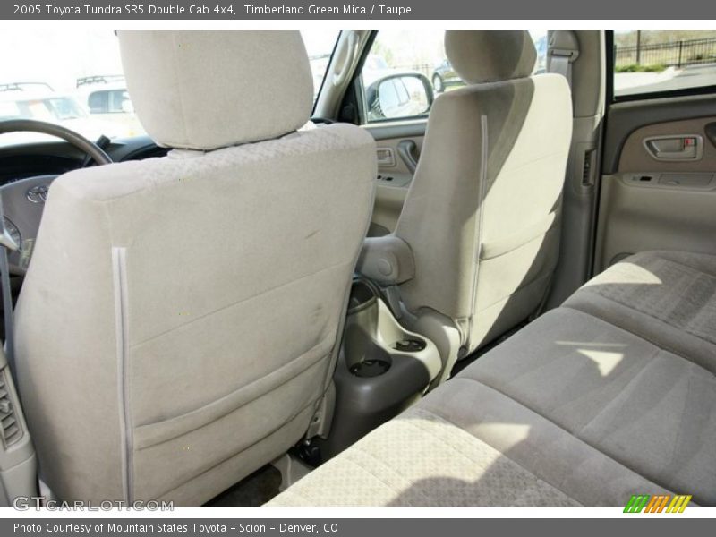 Timberland Green Mica / Taupe 2005 Toyota Tundra SR5 Double Cab 4x4
