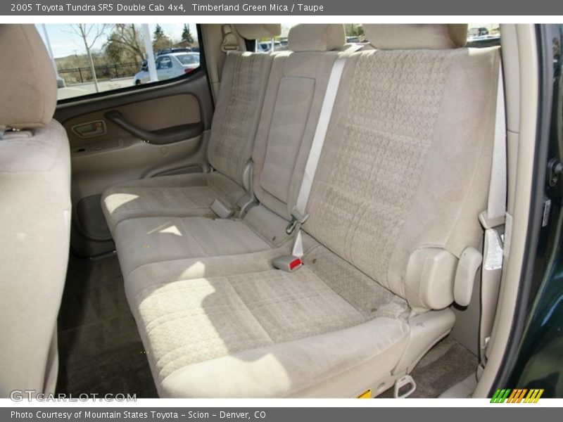 Timberland Green Mica / Taupe 2005 Toyota Tundra SR5 Double Cab 4x4